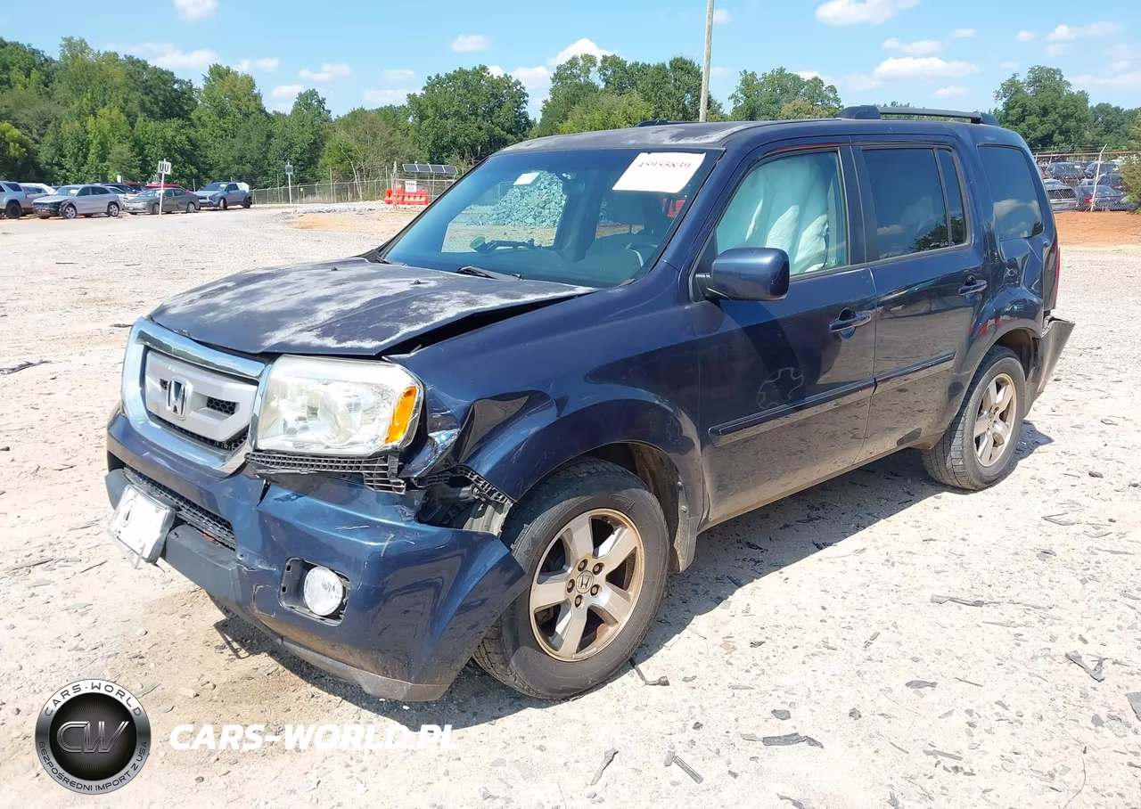 2010 Honda Pilot Ex VIN:5FNYF4H48AB034478 - 2