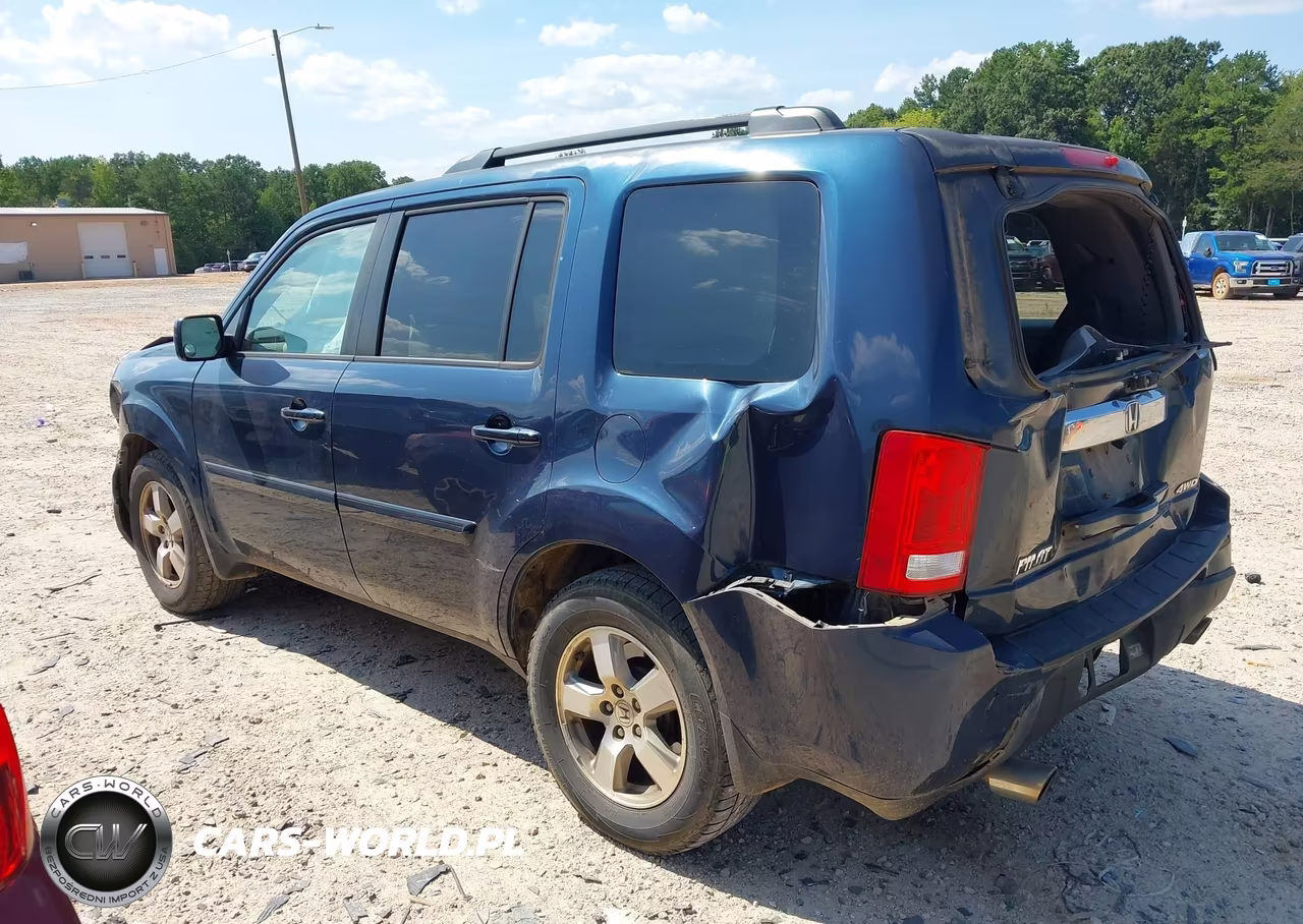 2010 Honda Pilot Ex VIN:5FNYF4H48AB034478 - 3