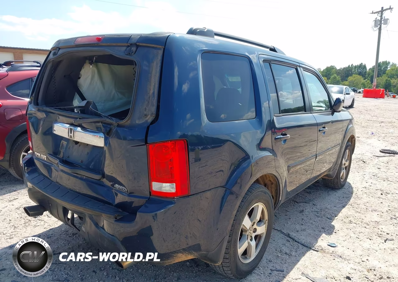 2010 Honda Pilot Ex VIN:5FNYF4H48AB034478 - 4