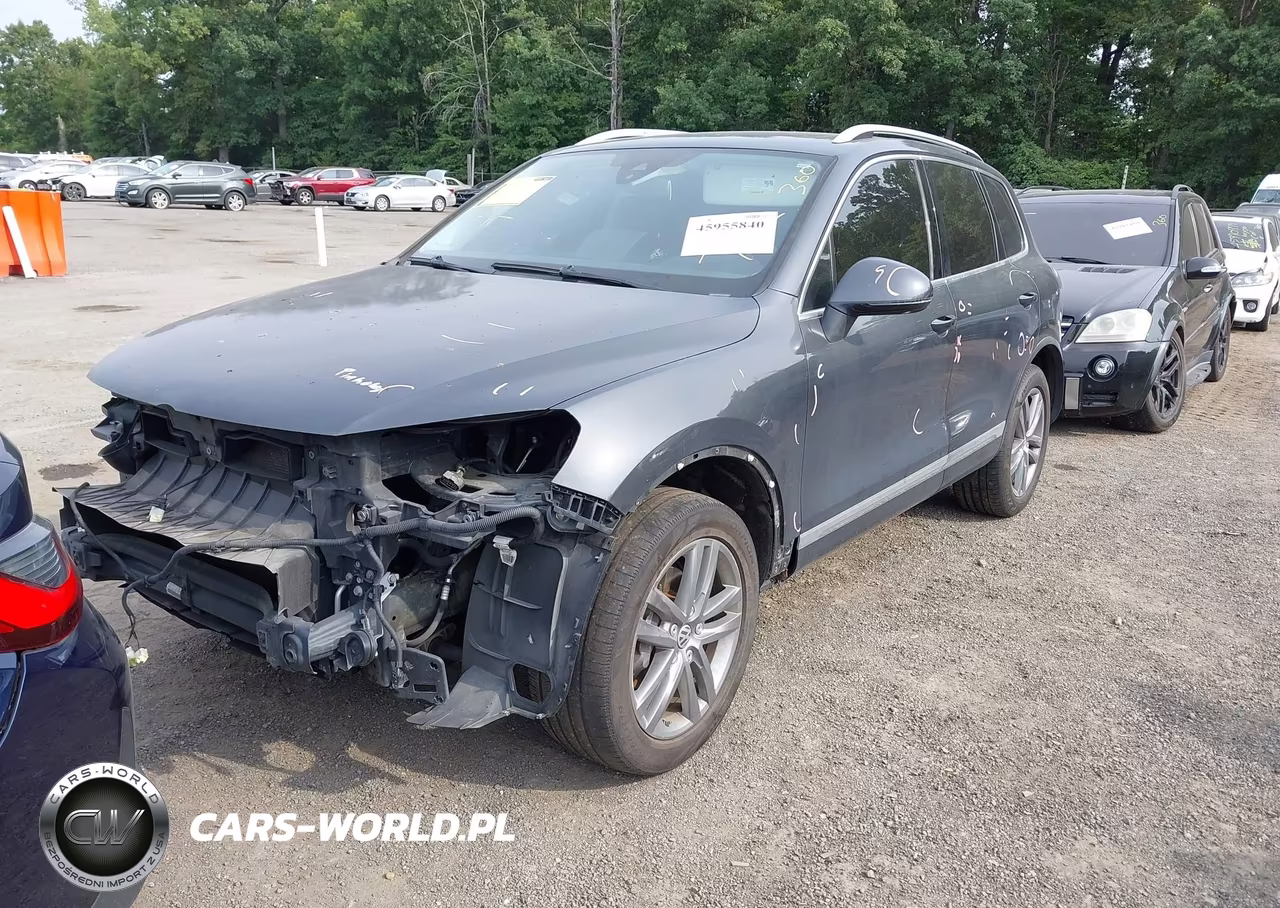 2016 Volkswagen Touareg Vr6 Lux VIN:WVGEF9BP7GD010509 - 2