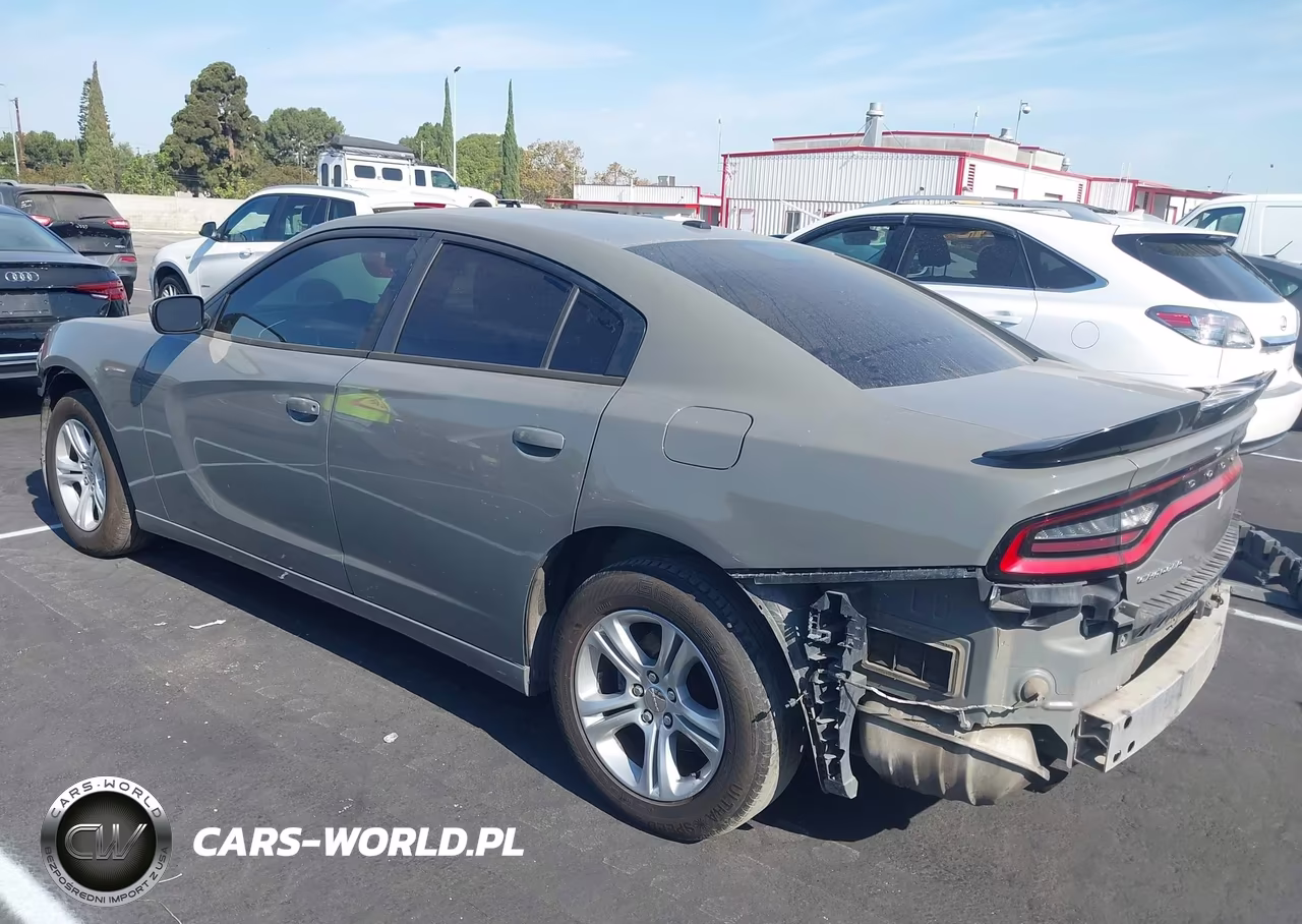 2018 Dodge Charger Sxt Rwd VIN:2C3CDXBG3JH239385 - 3