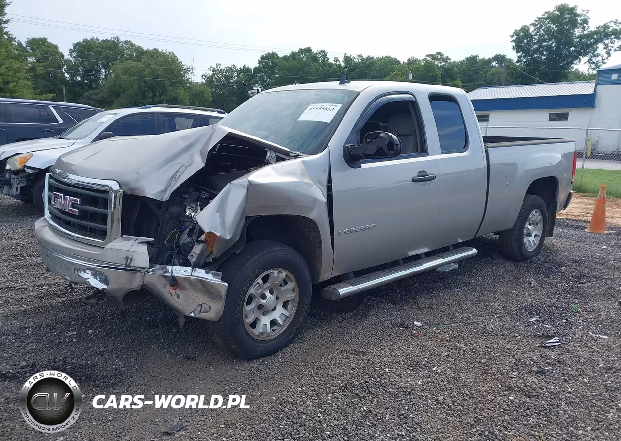 2008 GMC Sierra 1500 Sle2 VIN:2GTEC19J381263680 - 2