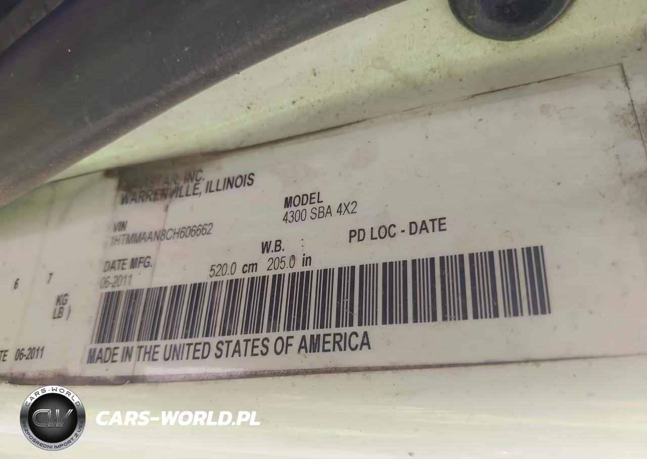 2012 International 4000 4300 VIN:1HTMMAAN8CH606662 - 8
