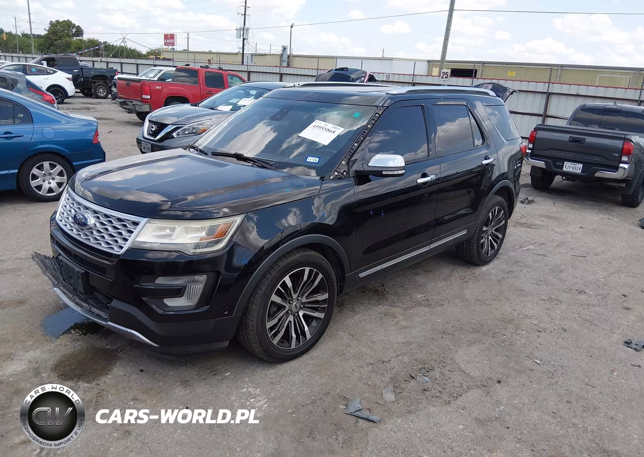 2016 Ford Explorer Platinum VIN:1FM5K8HT1GGD08465 - 2