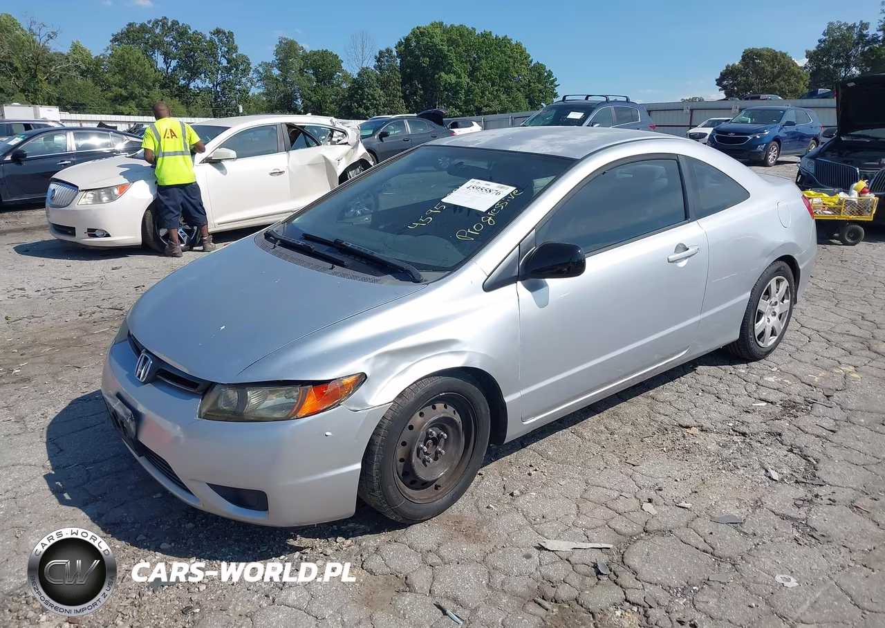 2008 Honda Civic Lx VIN:2HGFG12618H581711 - 2