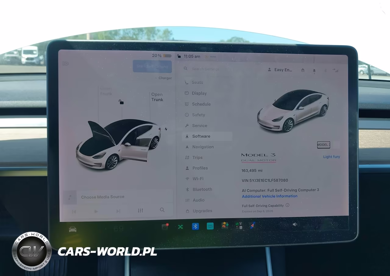 2020 Tesla Model 3 Performance Dual Motor All-Wheel Drive VIN:5YJ3E1EC1LF587080 - 7