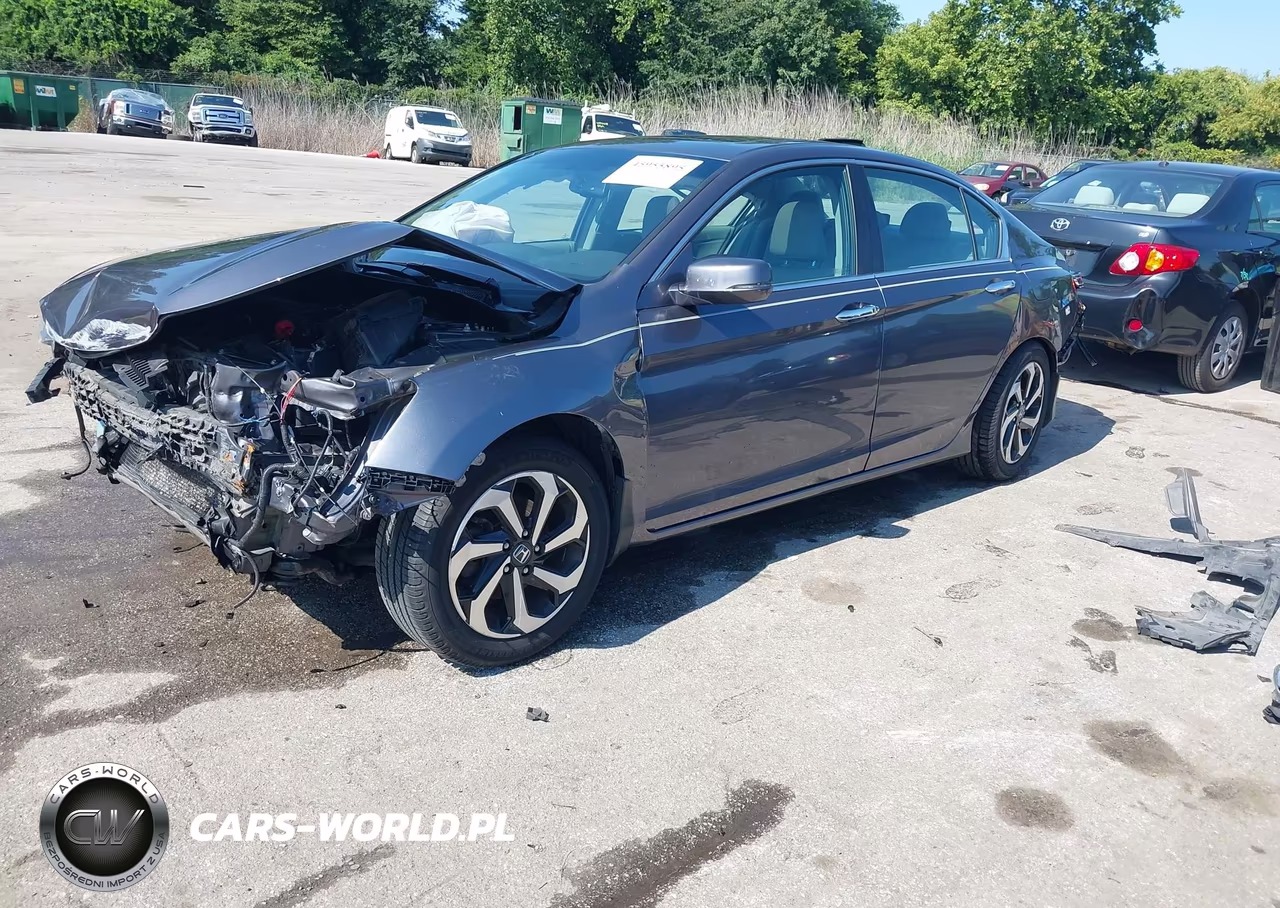 2016 Honda Accord Ex-L VIN:1HGCR2F85GA021167 - 2