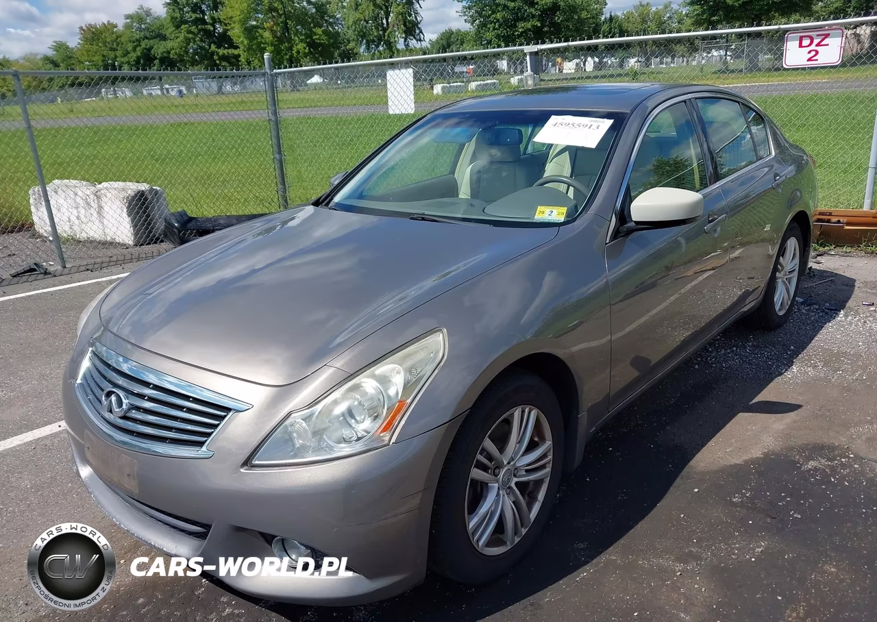 2013 Infiniti G37X VIN:JN1CV6AR8DM350623 - 2
