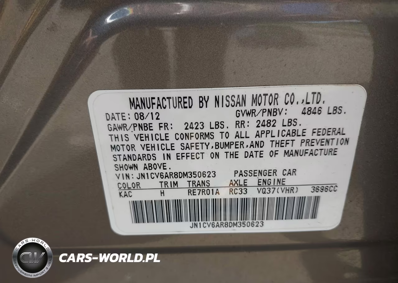 2013 Infiniti G37X VIN:JN1CV6AR8DM350623 - 9
