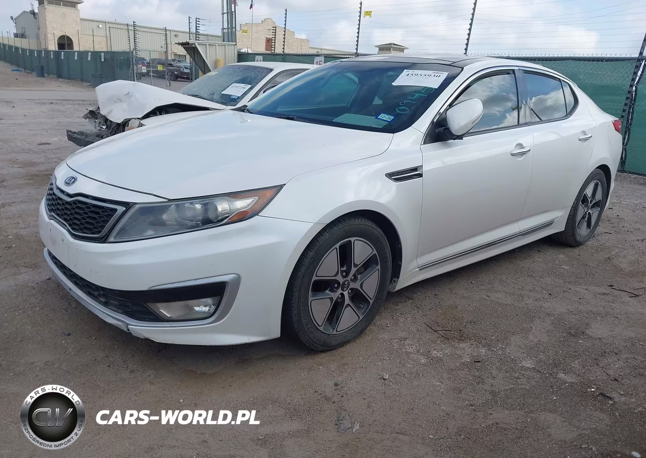2012 Kia Optima Hybrid Ex VIN:KNAGM4AD2C5009458 - 2