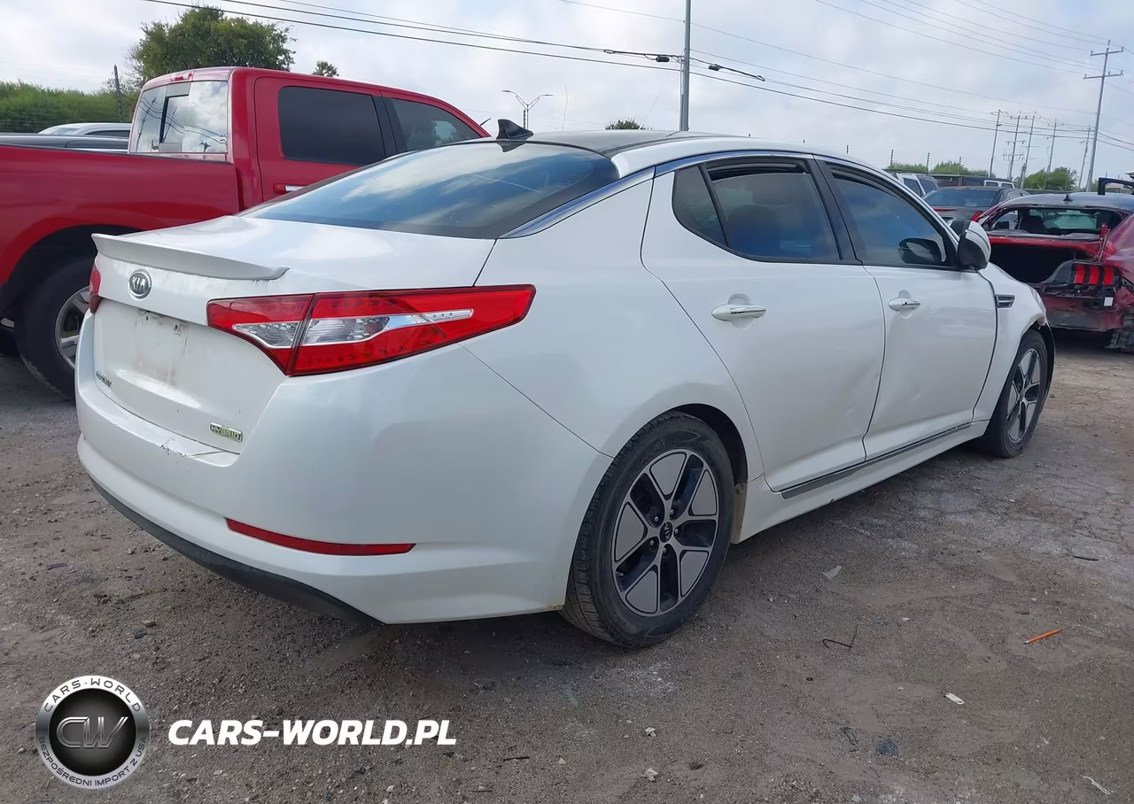 2012 Kia Optima Hybrid Ex VIN:KNAGM4AD2C5009458 - 4