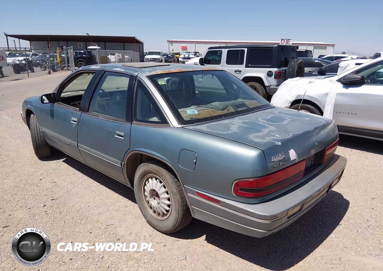 1994 Buick Regal Custom VIN:2G4WB55L6R1429919 - 3