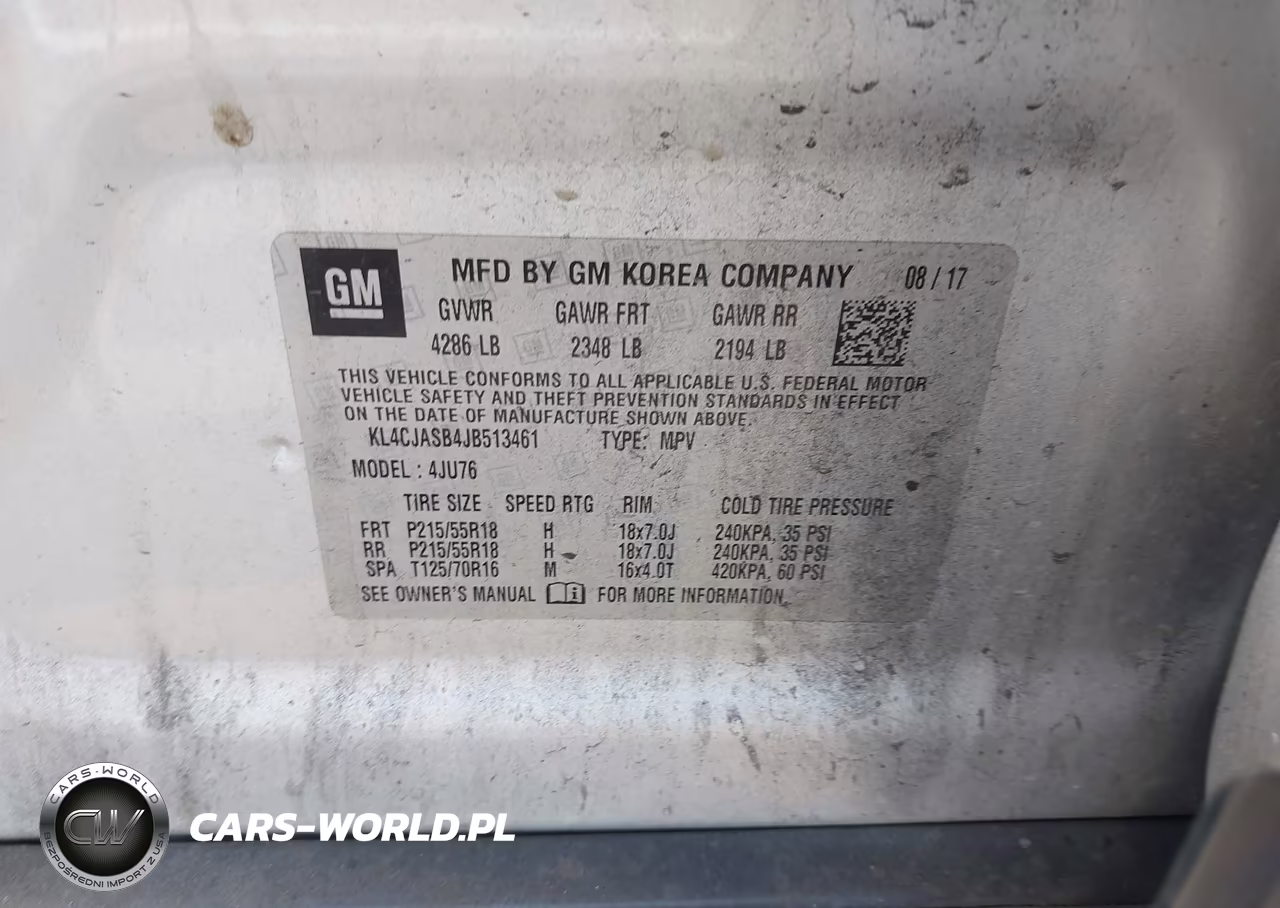 2018 Buick Encore Preferred VIN:KL4CJASB4JB513461 - 9