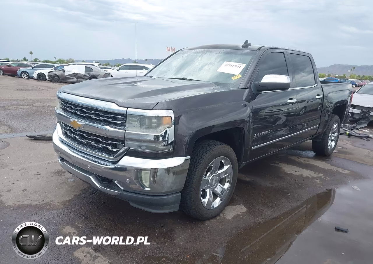 2016 Chevrolet Silverado 1500 Ltz VIN:3GCUKSEC9GG204411 - 2