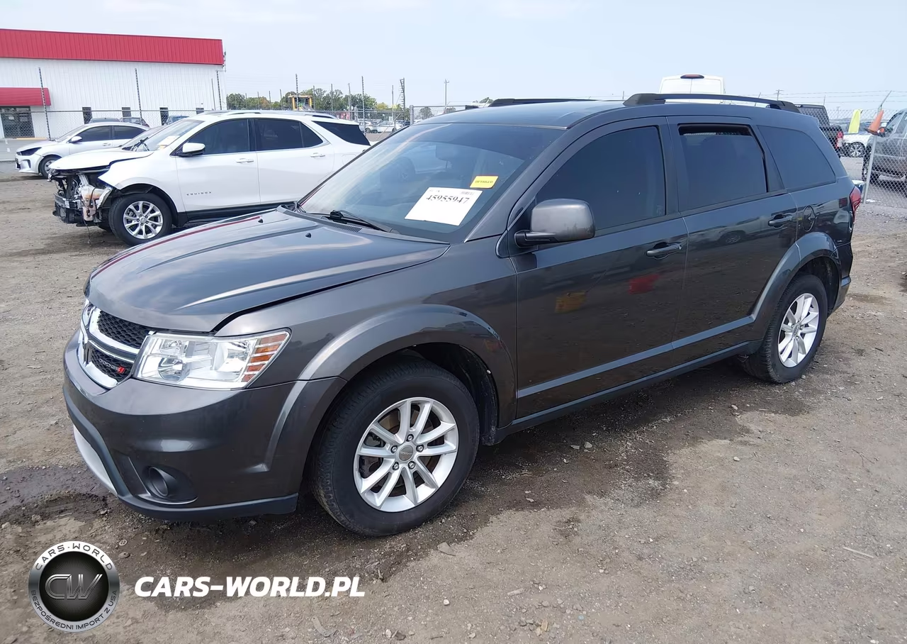 2017 Dodge Journey Sxt VIN:3C4PDCBB8HT507925 - 2