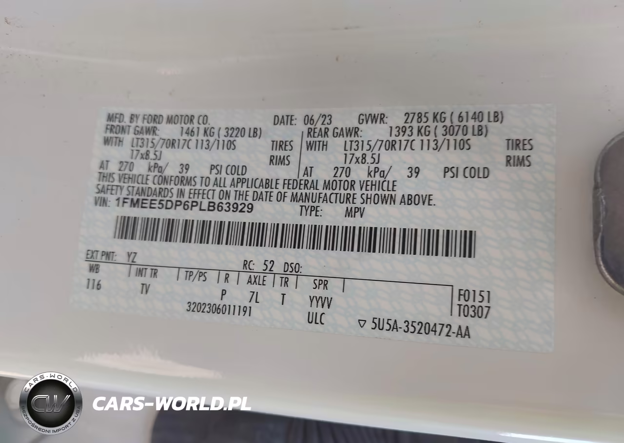 2023 Ford Bronco Wildtrak VIN:1FMEE5DP6PLB63929 - 9