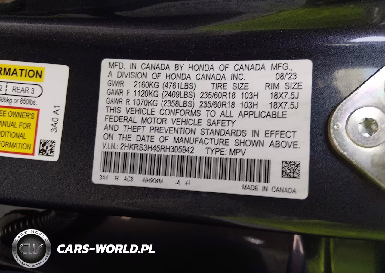 2024 Honda Cr-V Ex 2Wd VIN:2HKRS3H45RH305942 - 9