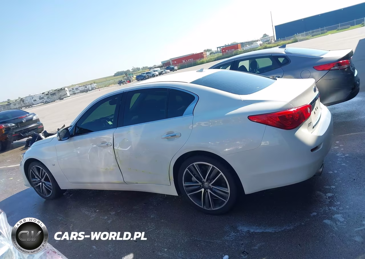 2015 Infiniti Q50 Sport VIN:JN1BV7AR6FM399808 - 14