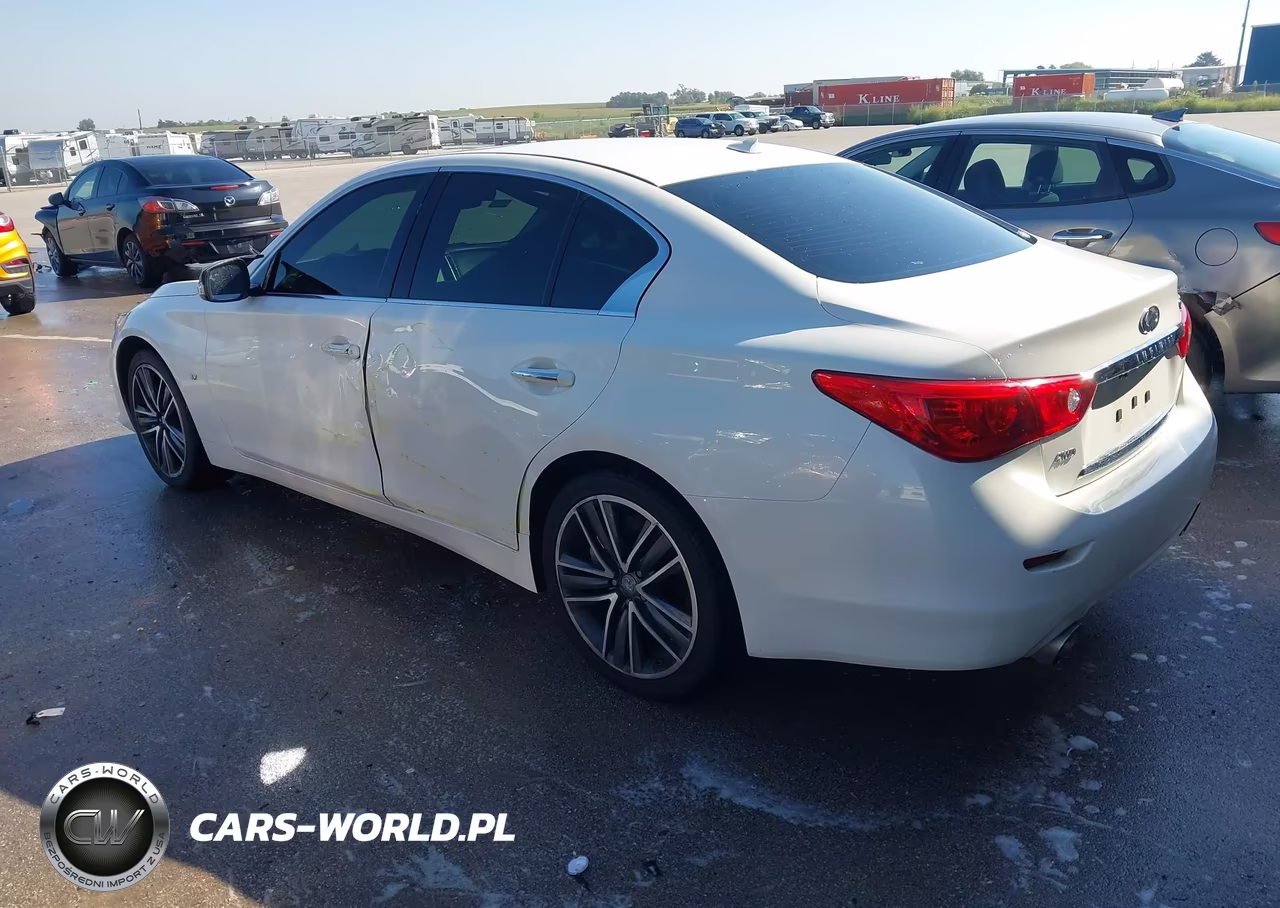 2015 Infiniti Q50 Sport VIN:JN1BV7AR6FM399808 - 3