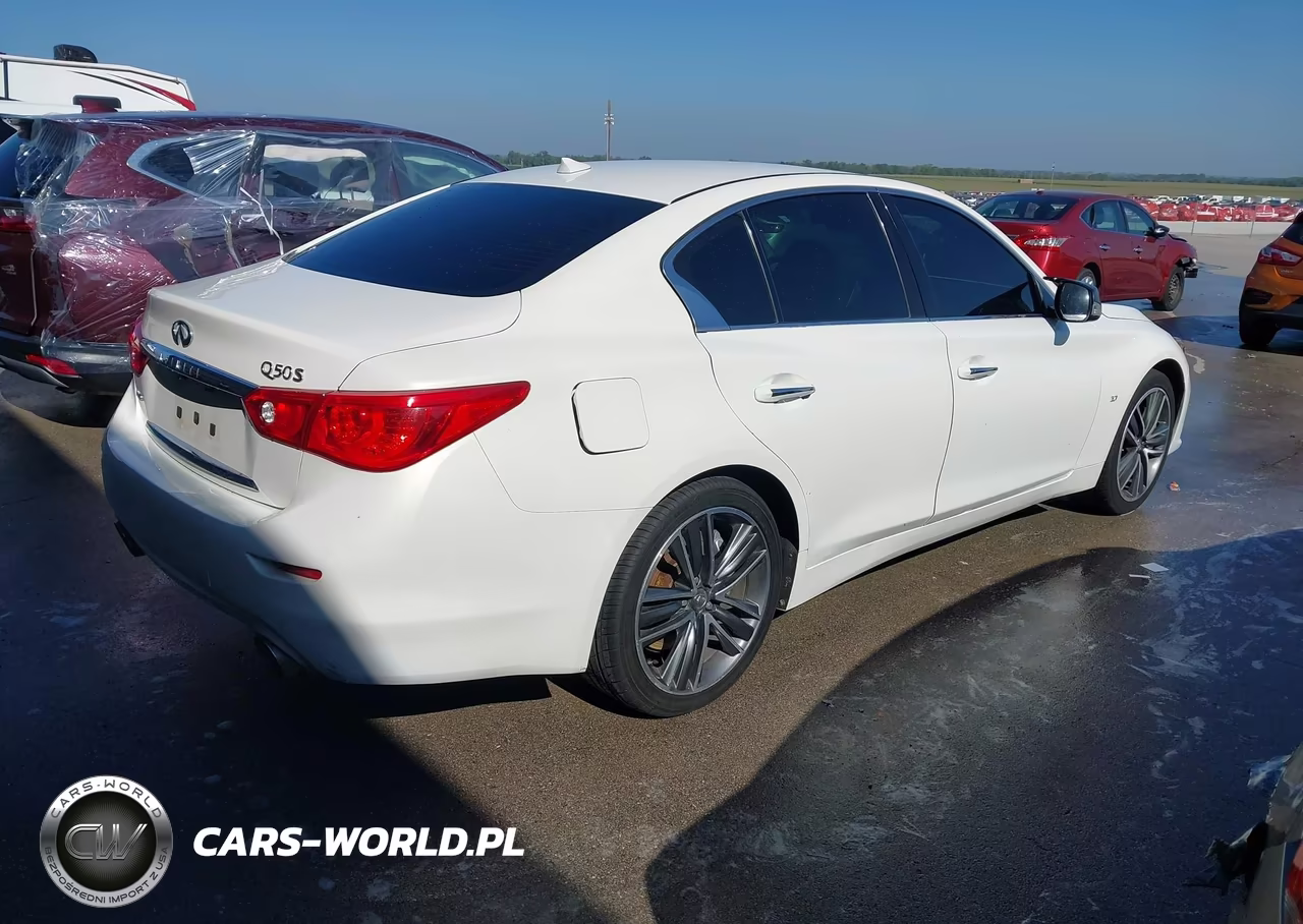 2015 Infiniti Q50 Sport VIN:JN1BV7AR6FM399808 - 4