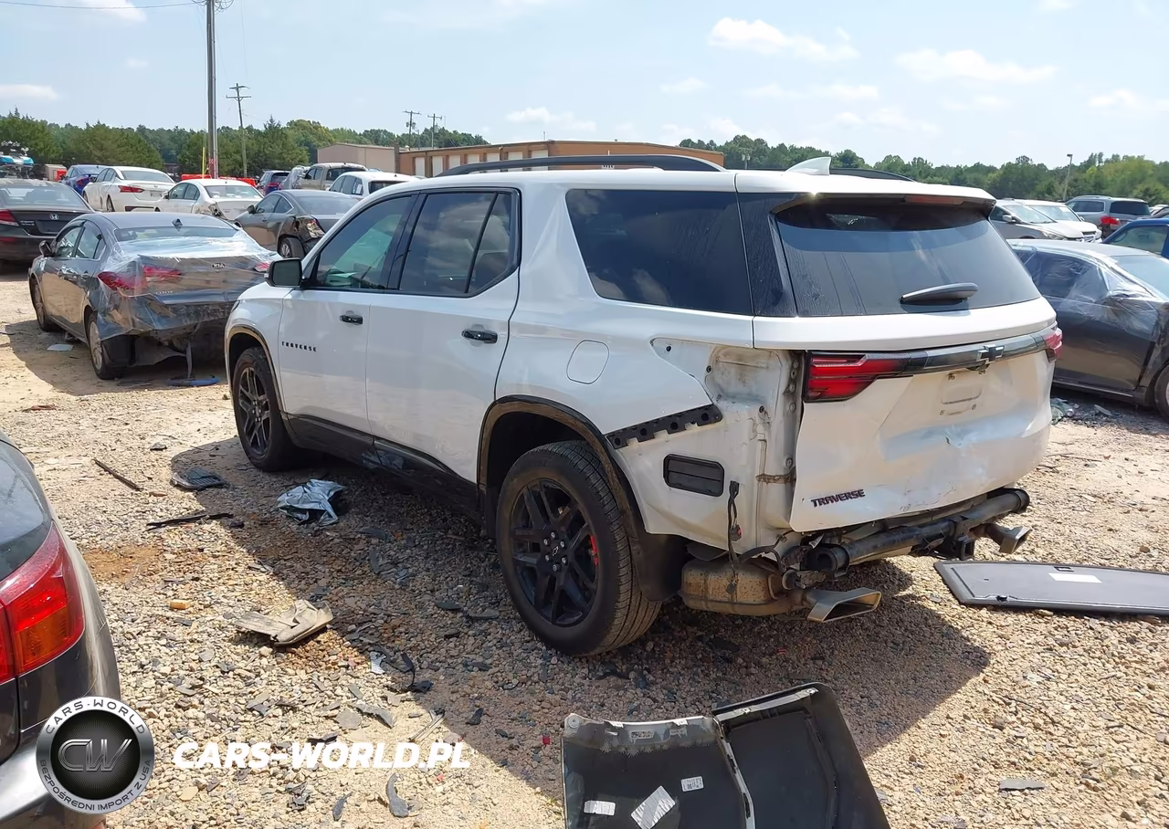 2022 Chevrolet Traverse Fwd Premier VIN:1GNERKKW5NJ187088 - 3
