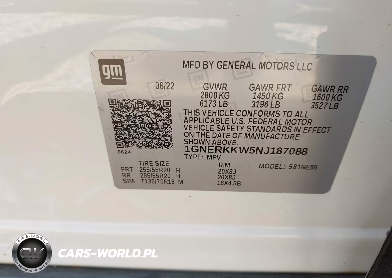 2022 Chevrolet Traverse Fwd Premier VIN:1GNERKKW5NJ187088 - 9