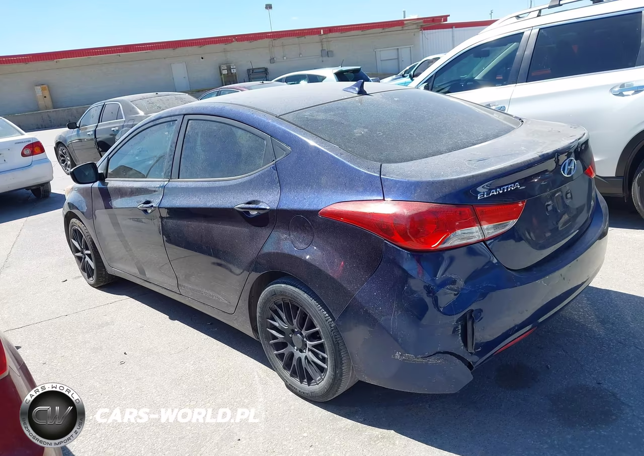 2013 Hyundai Elantra Gls VIN:KMHDH4AE6DU492054 - 3