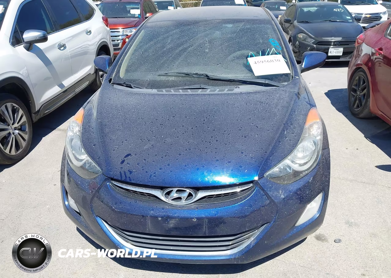 2013 Hyundai Elantra Gls VIN:KMHDH4AE6DU492054 - 6