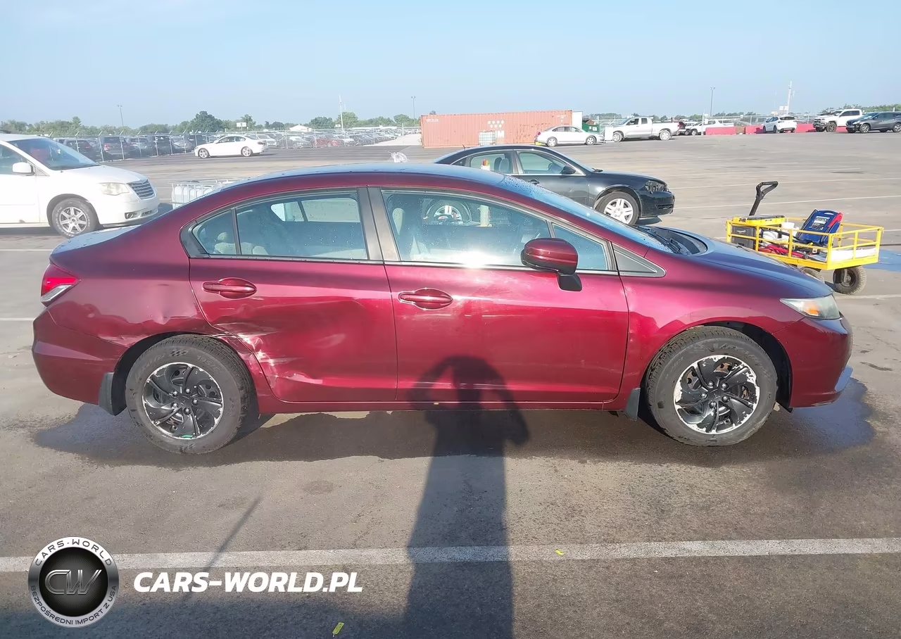 2014 Honda Civic Lx VIN:19XFB2F58EE063333 - 13