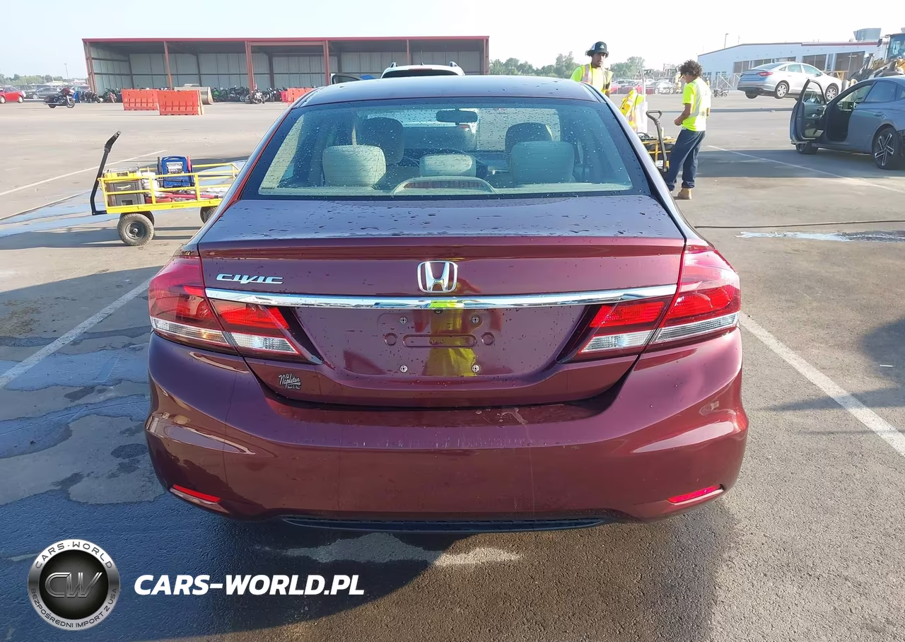 2014 Honda Civic Lx VIN:19XFB2F58EE063333 - 16