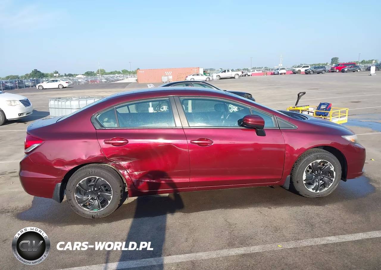 2014 Honda Civic Lx VIN:19XFB2F58EE063333 - 6