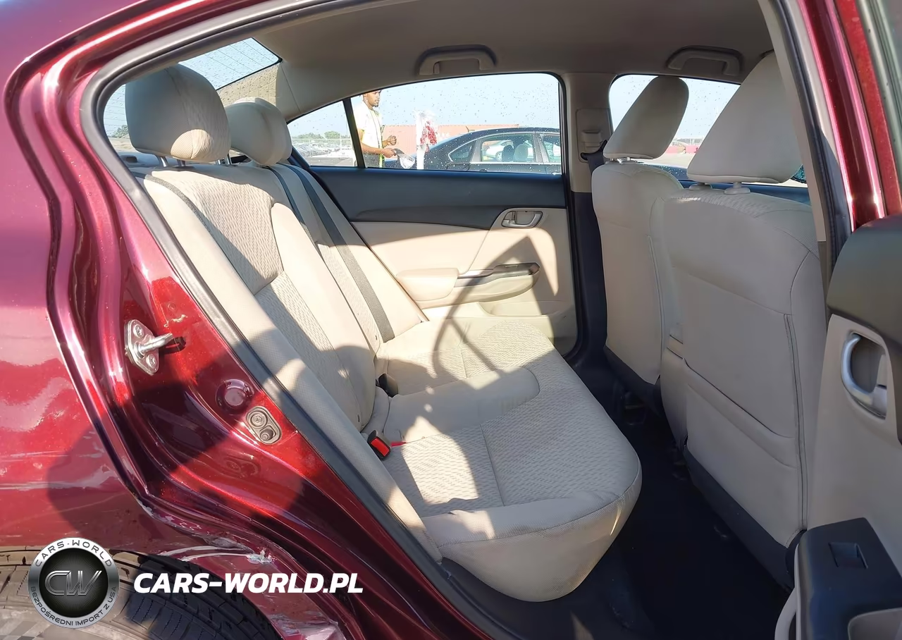 2014 Honda Civic Lx VIN:19XFB2F58EE063333 - 8