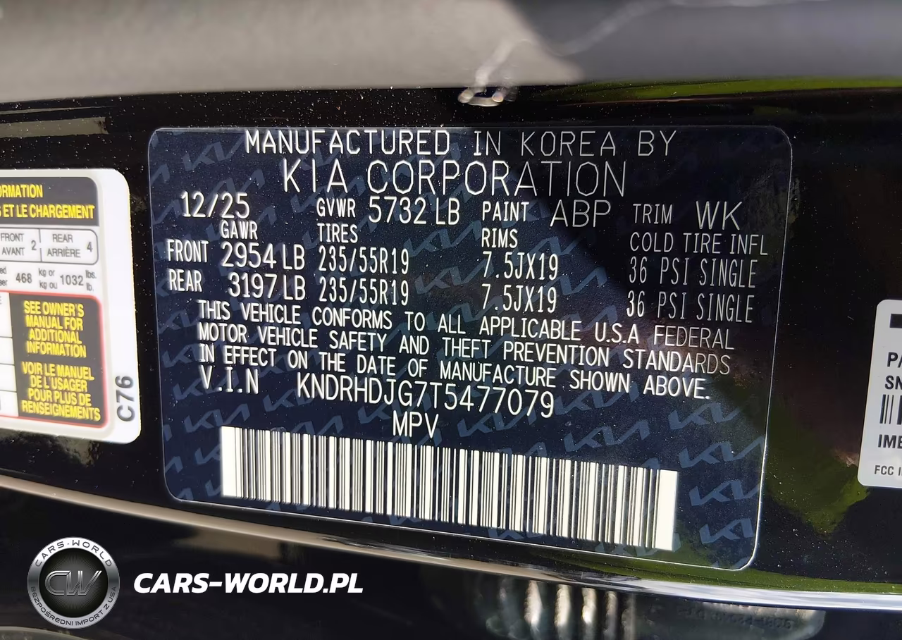2026 Kia Sorento Hybrid Ex VIN:KNDRHDJG7T5477079 - 9