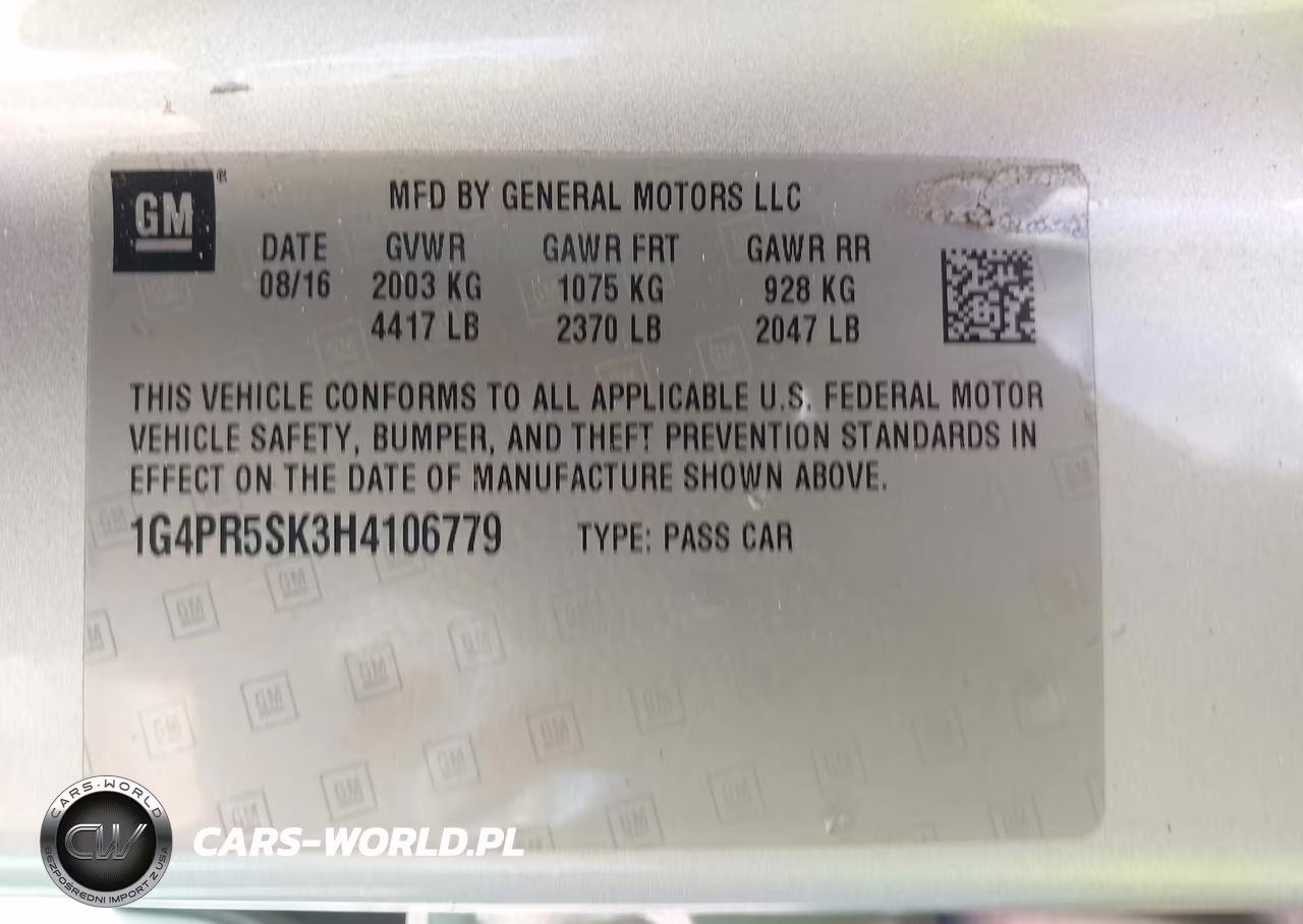 2017 Buick Verano Sport Touring VIN:1G4PR5SK3H4106779 - 9
