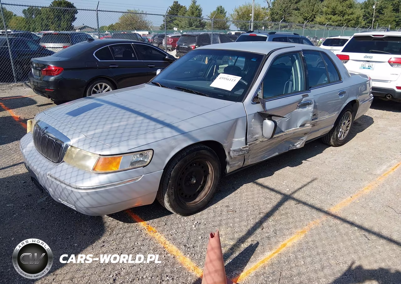 2001 Mercury Grand Marquis Gs VIN:2MEFM74WX1X641969 - 2