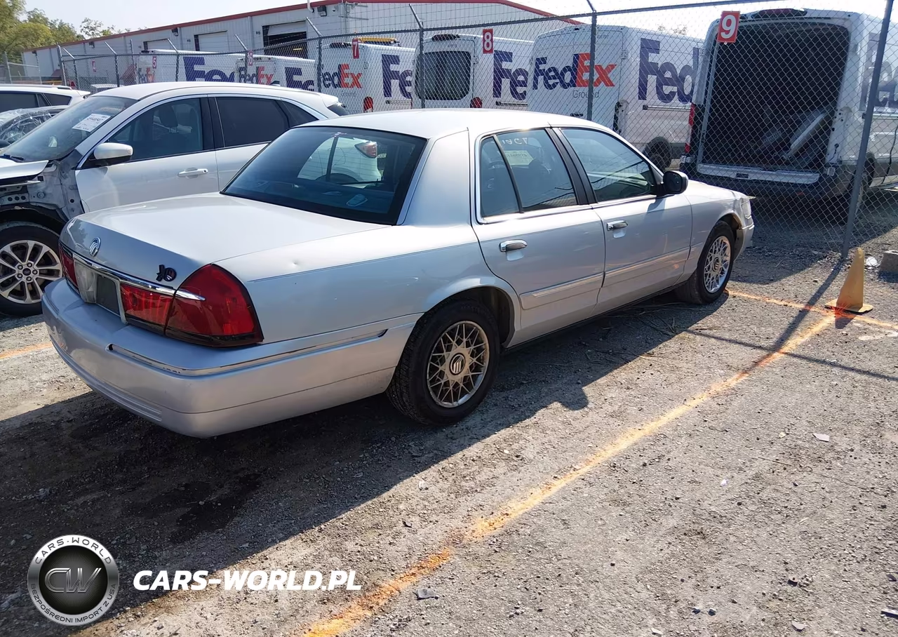 2001 Mercury Grand Marquis Gs VIN:2MEFM74WX1X641969 - 4