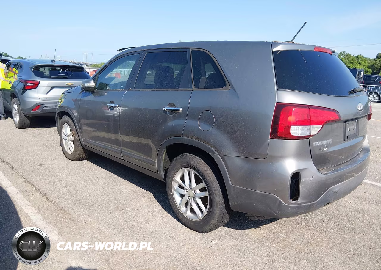 2014 Kia Sorento Lx VIN:5XYKT3A64EG494224 - 3