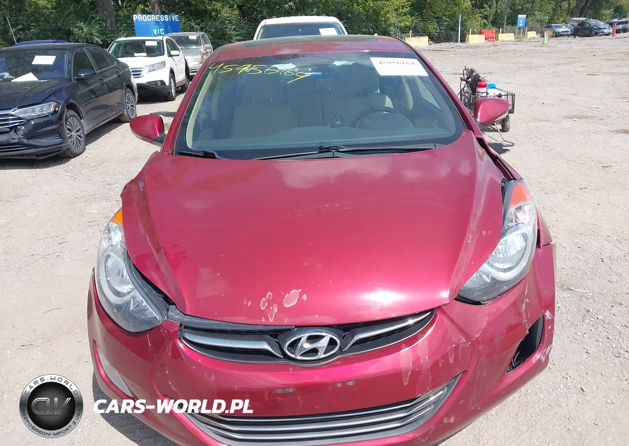 2013 Hyundai Elantra Limited VIN:5NPDH4AE4DH286696 - 12