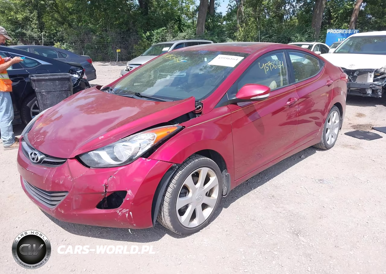 2013 Hyundai Elantra Limited VIN:5NPDH4AE4DH286696 - 2