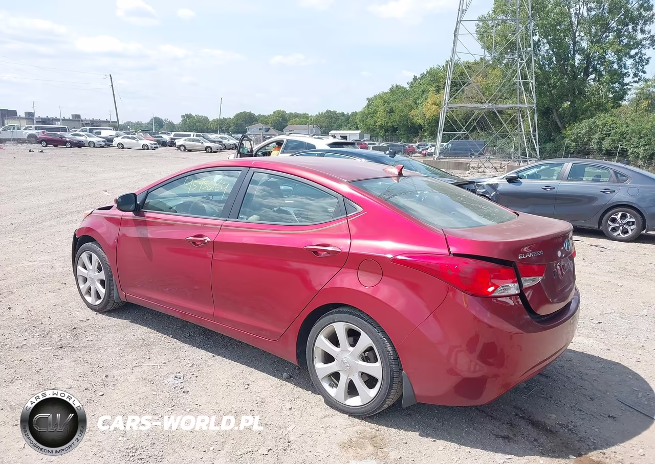 2013 Hyundai Elantra Limited VIN:5NPDH4AE4DH286696 - 3