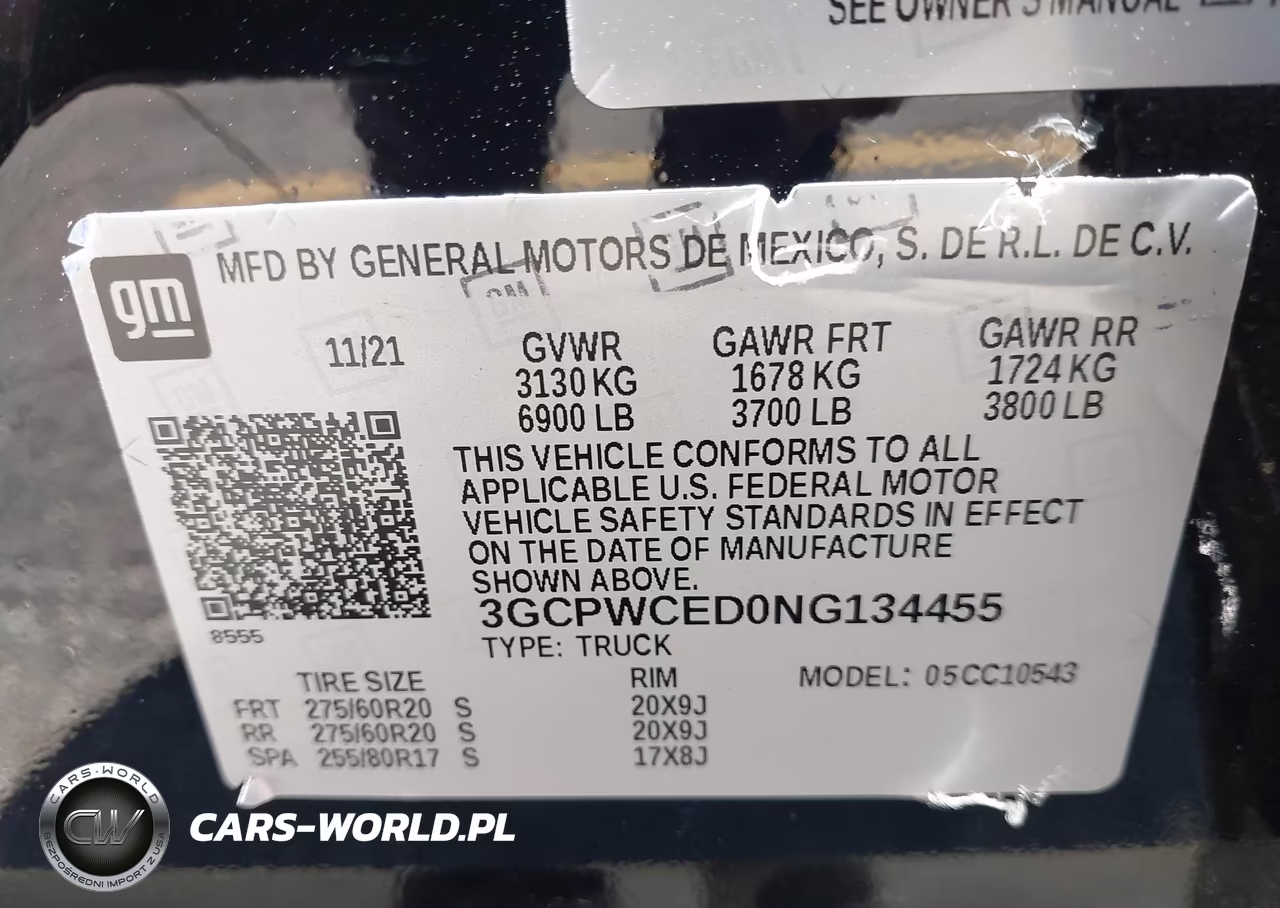 2022 Chevrolet Silverado 1500 Ltd 2Wd Short Bed Lt VIN:3GCPWCED0NG134455 - 9