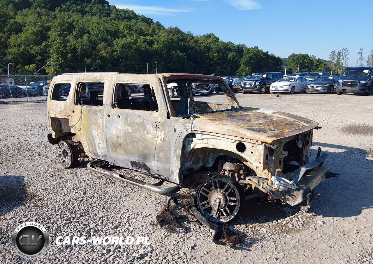 2008 Hummer H3 Suv VIN:5GTEN43E488193605 - 1