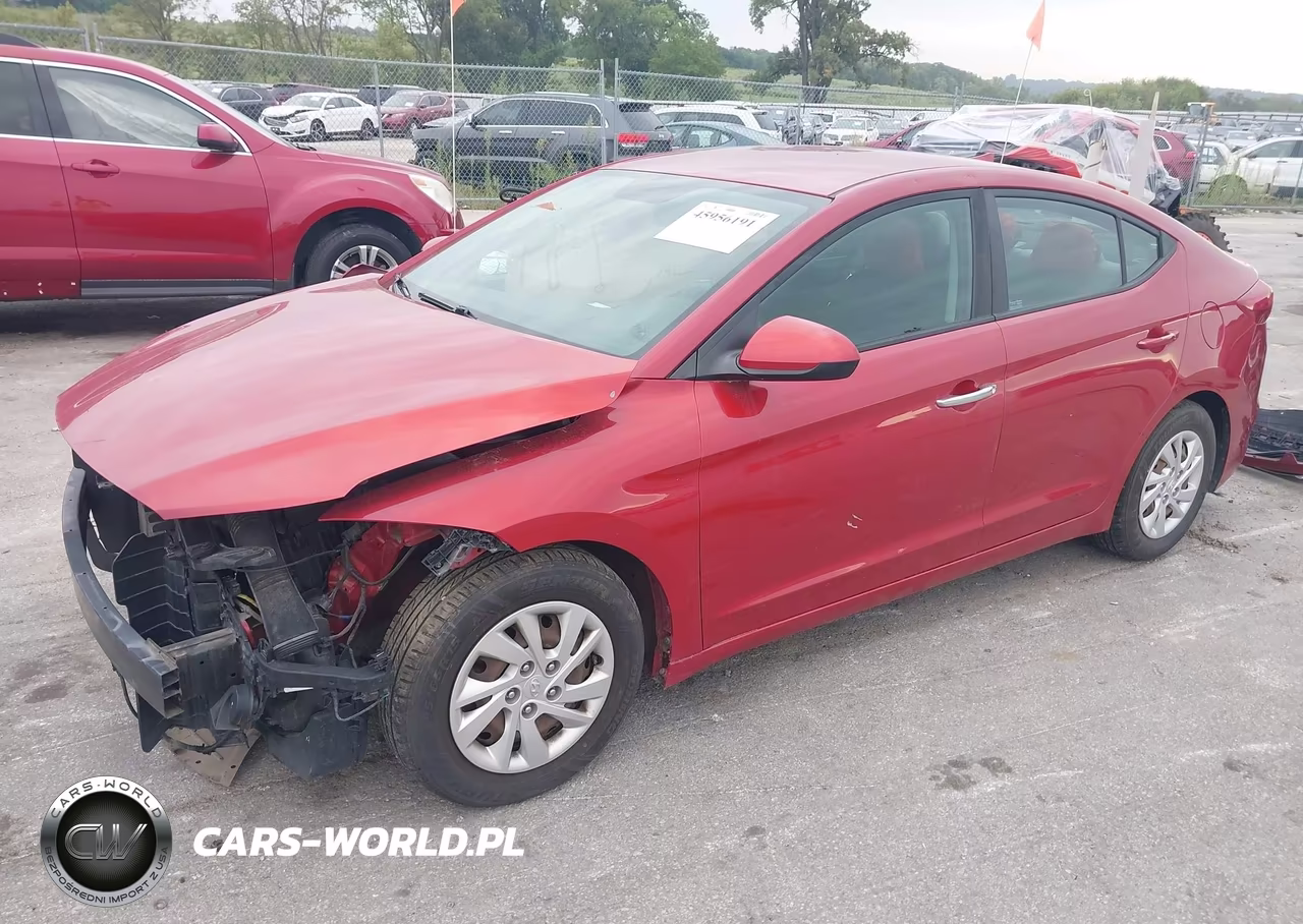 2017 Hyundai Elantra Se VIN:5NPD74LF9HH165385 - 2