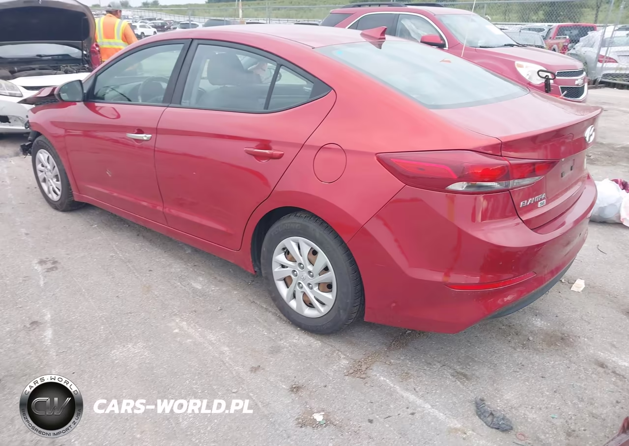 2017 Hyundai Elantra Se VIN:5NPD74LF9HH165385 - 3
