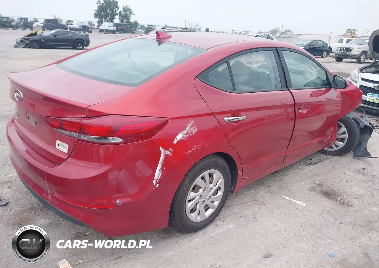 2017 Hyundai Elantra Se VIN:5NPD74LF9HH165385 - 4