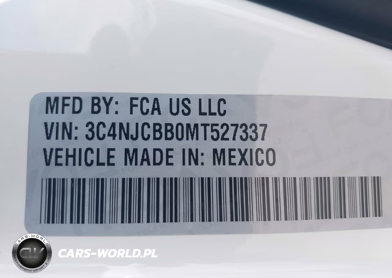 2021 Jeep Compass Altitude Fwd VIN:3C4NJCBB0MT527337 - 9