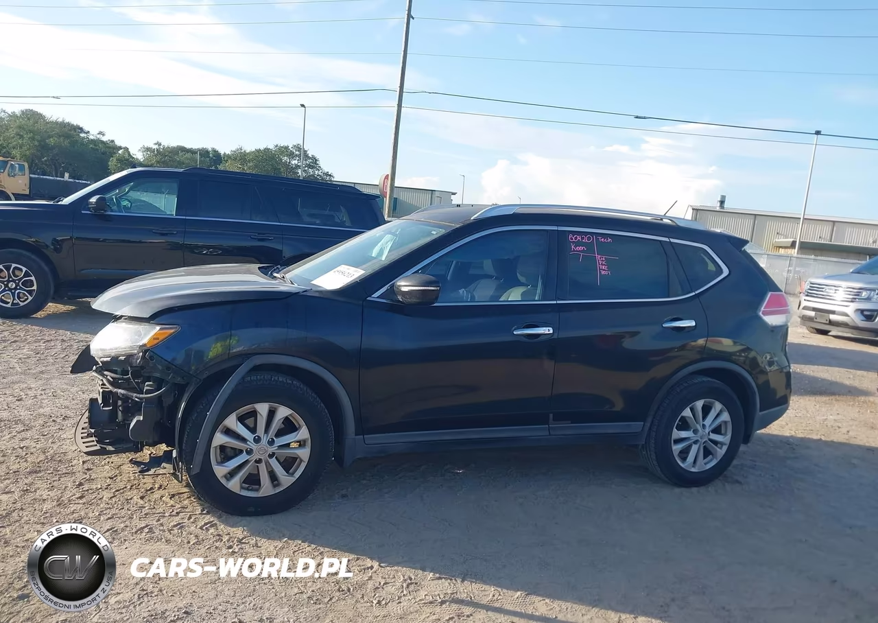 2015 Nissan Rogue Sv VIN:KNMAT2MT8FP533354 - 15