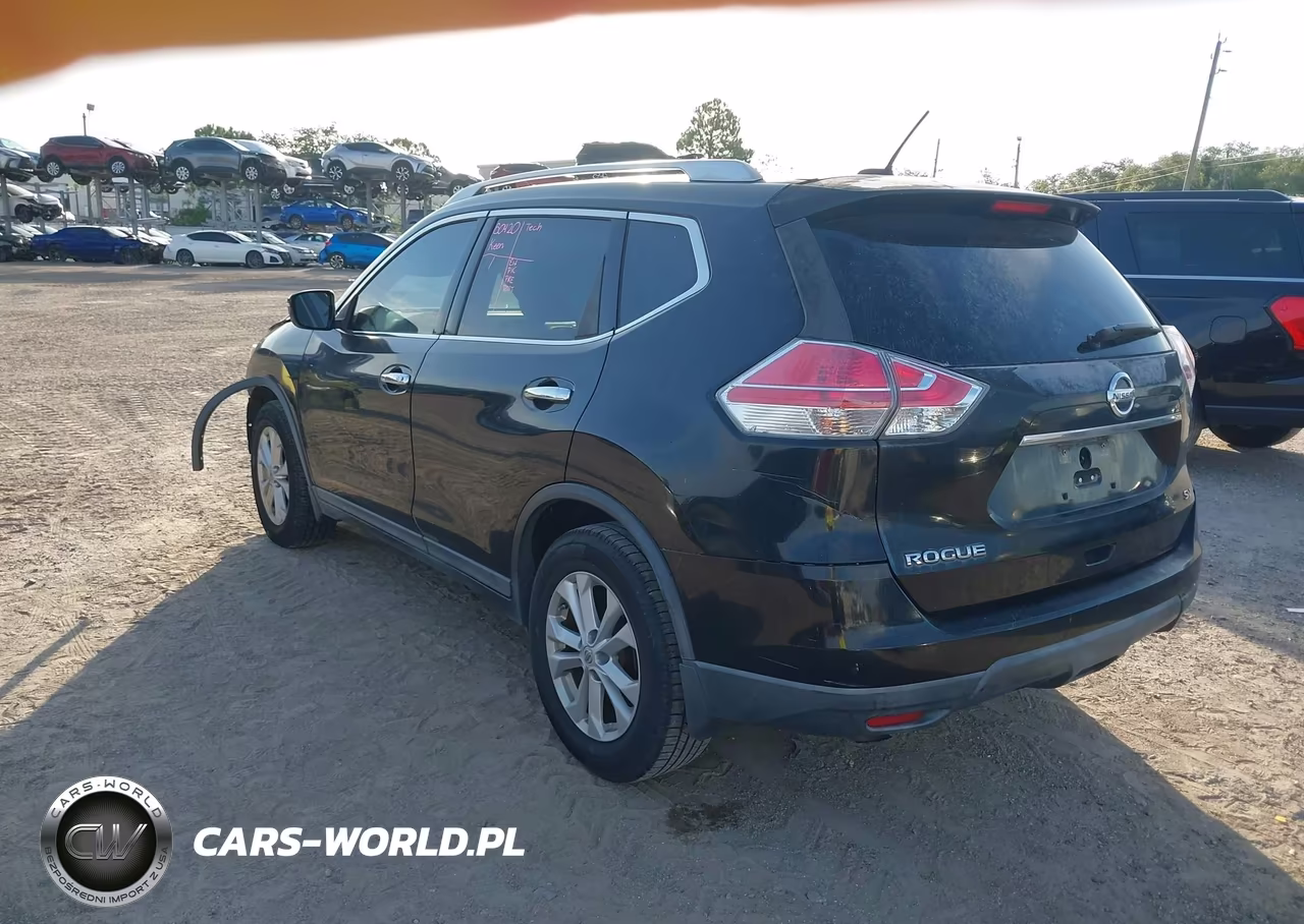 2015 Nissan Rogue Sv VIN:KNMAT2MT8FP533354 - 3