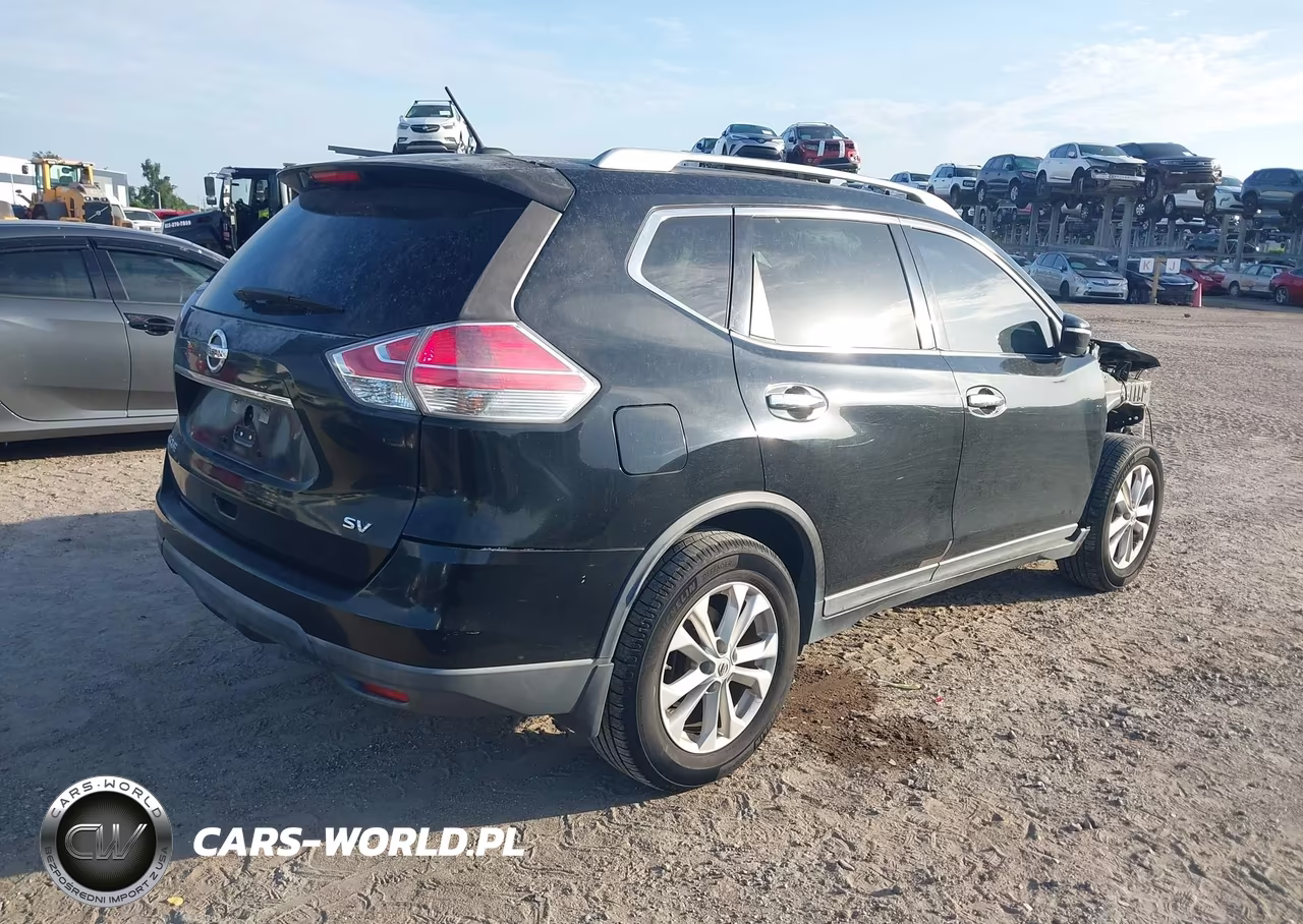 2015 Nissan Rogue Sv VIN:KNMAT2MT8FP533354 - 4
