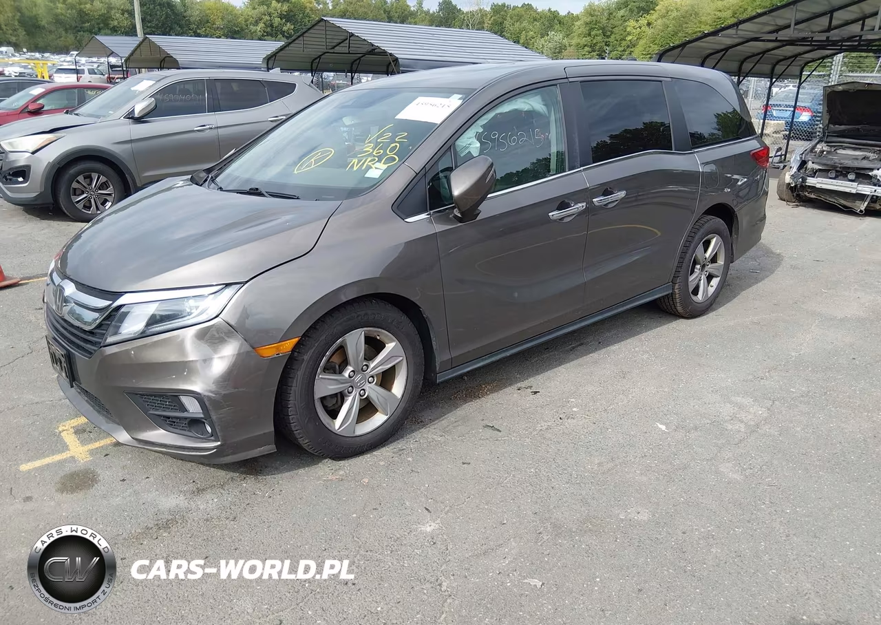 2020 Honda Odyssey Ex-L-Ex-L W-Navi Res VIN:5FNRL6H74LB068262 - 2